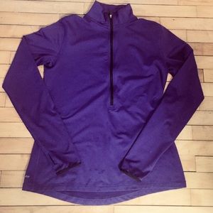Nike long sleeve active top 3/4 zip front  XL
